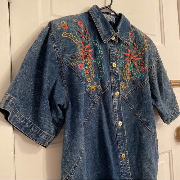 80s Stone Washed Shirt - Picture 3 of 8